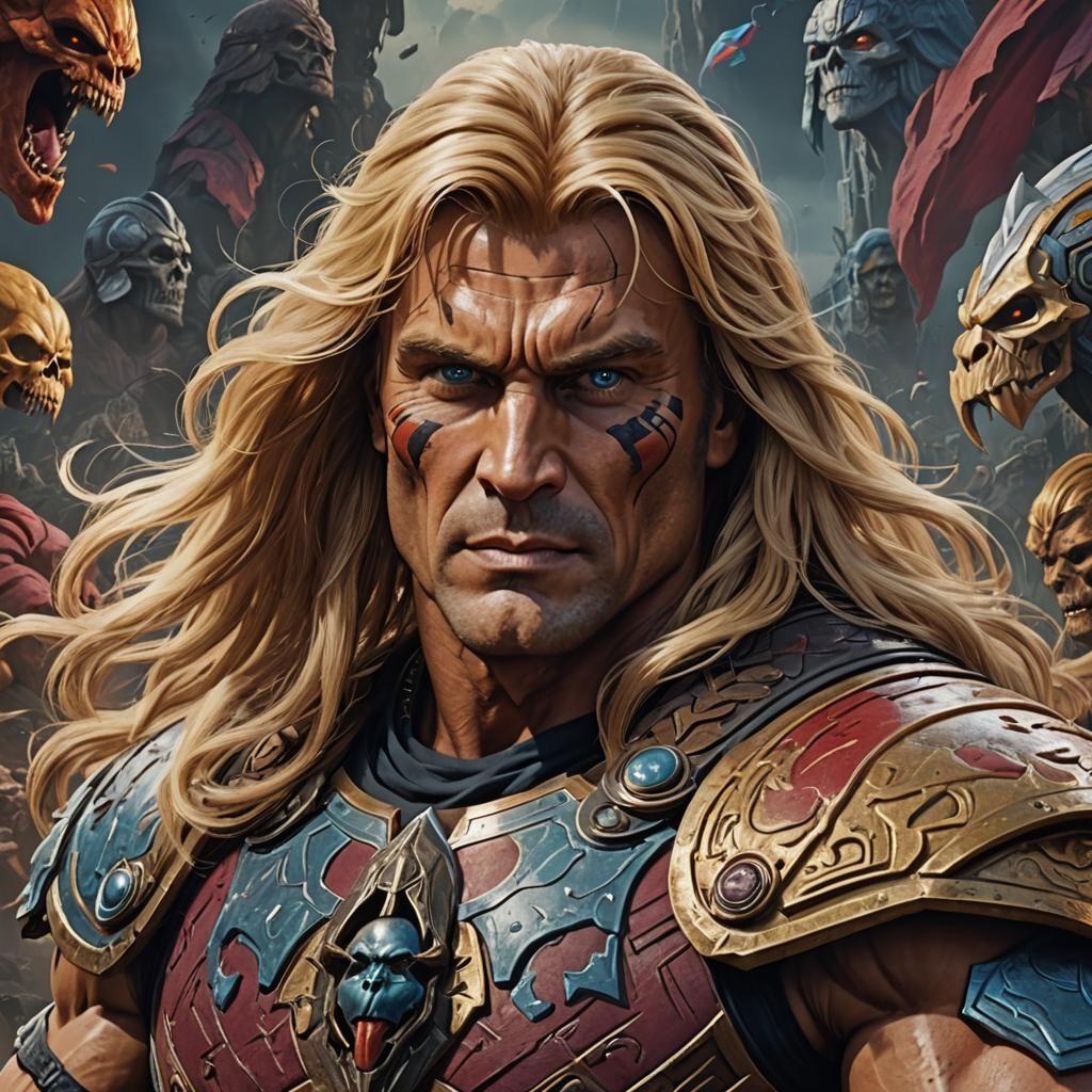 Dolph Lundgren as He-Man: Fantasy Concept Art
