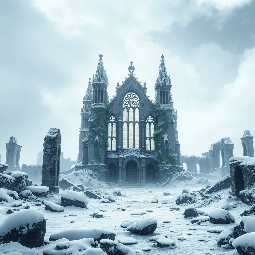 Winter Cathedral of a Forgotten Era