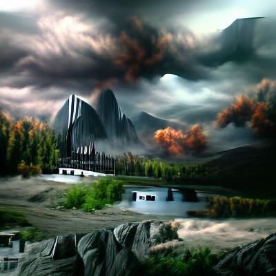 Disturbed Dark Matte Painting