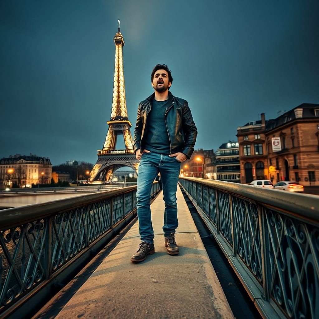 Parisian Defiance: Street Art on Pont-Neuf