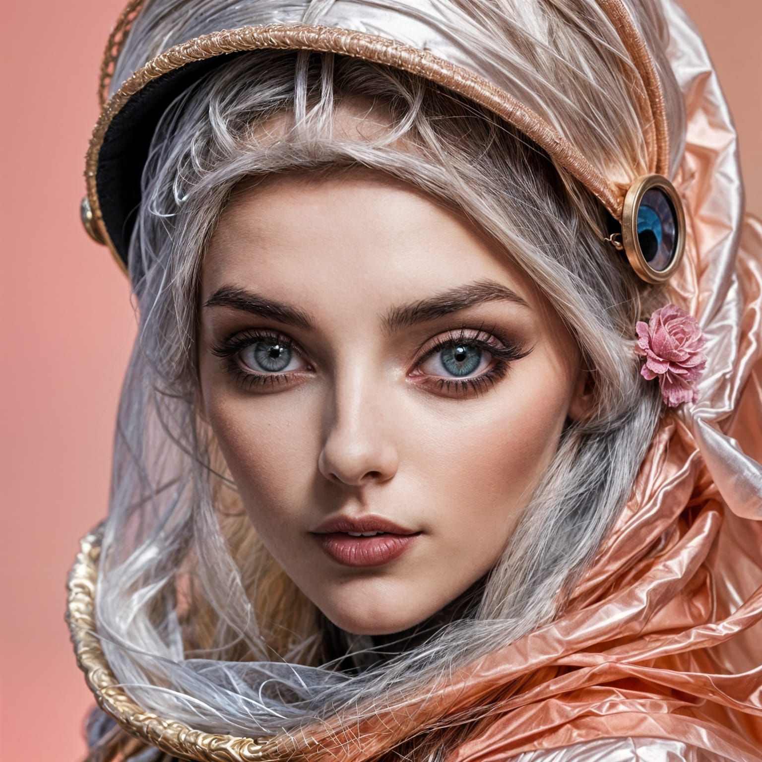 Beautiful Tsarina Dunka with Traditional Attire