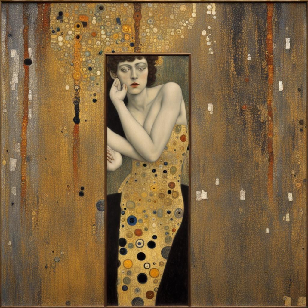 Dada Art Meets Klimt Surrealism in Glass