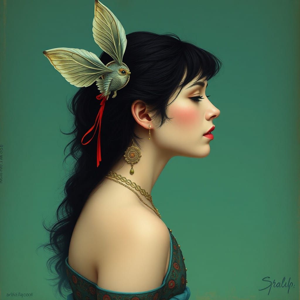 Selkiepunk Goddess of the Verdigris Coast