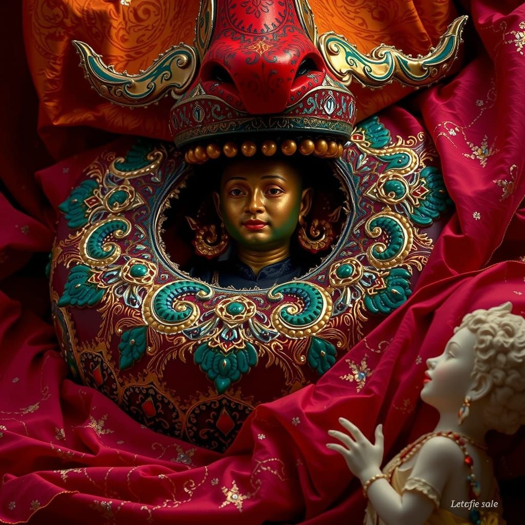 Hyperrealistic Masterpiece of Vivid Colors and Sharp Detail