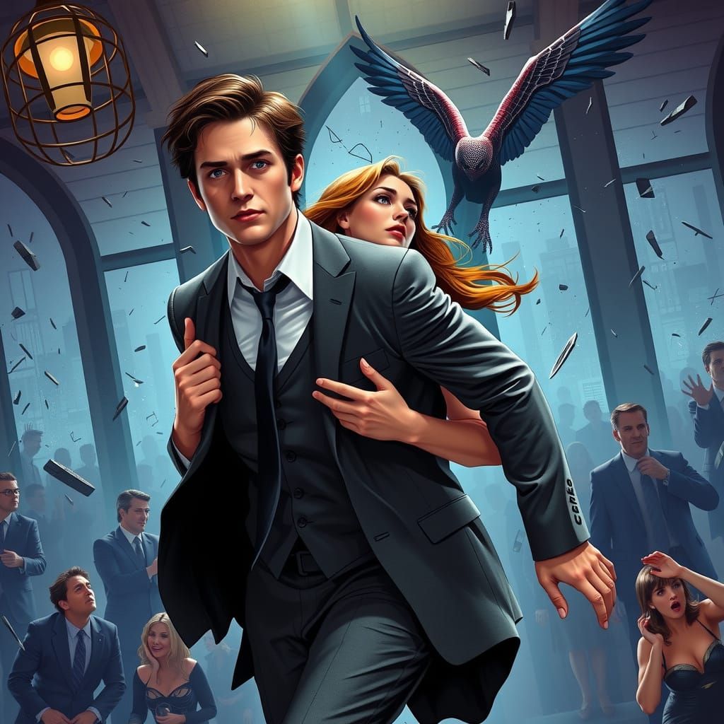 Tobey Maguire as Peter Parker Fights Off a Real Vulture