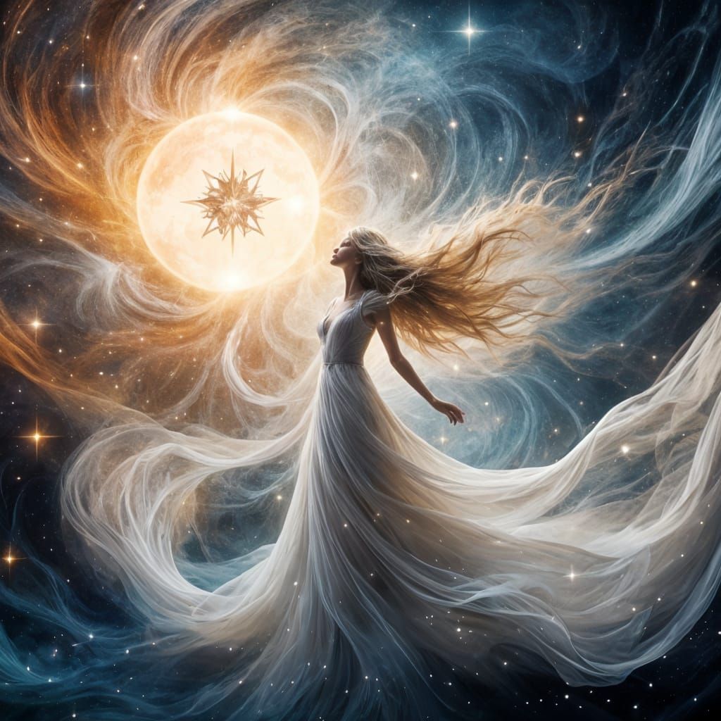 Humanized North Star Between Space