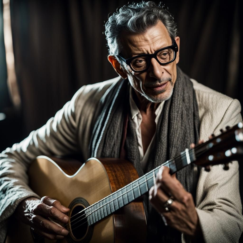 Jeff Goldblum as Medieval Bard Sings to Alien