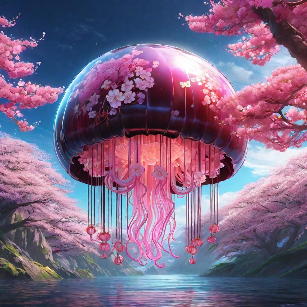 Cherry Blossom Jellyfish