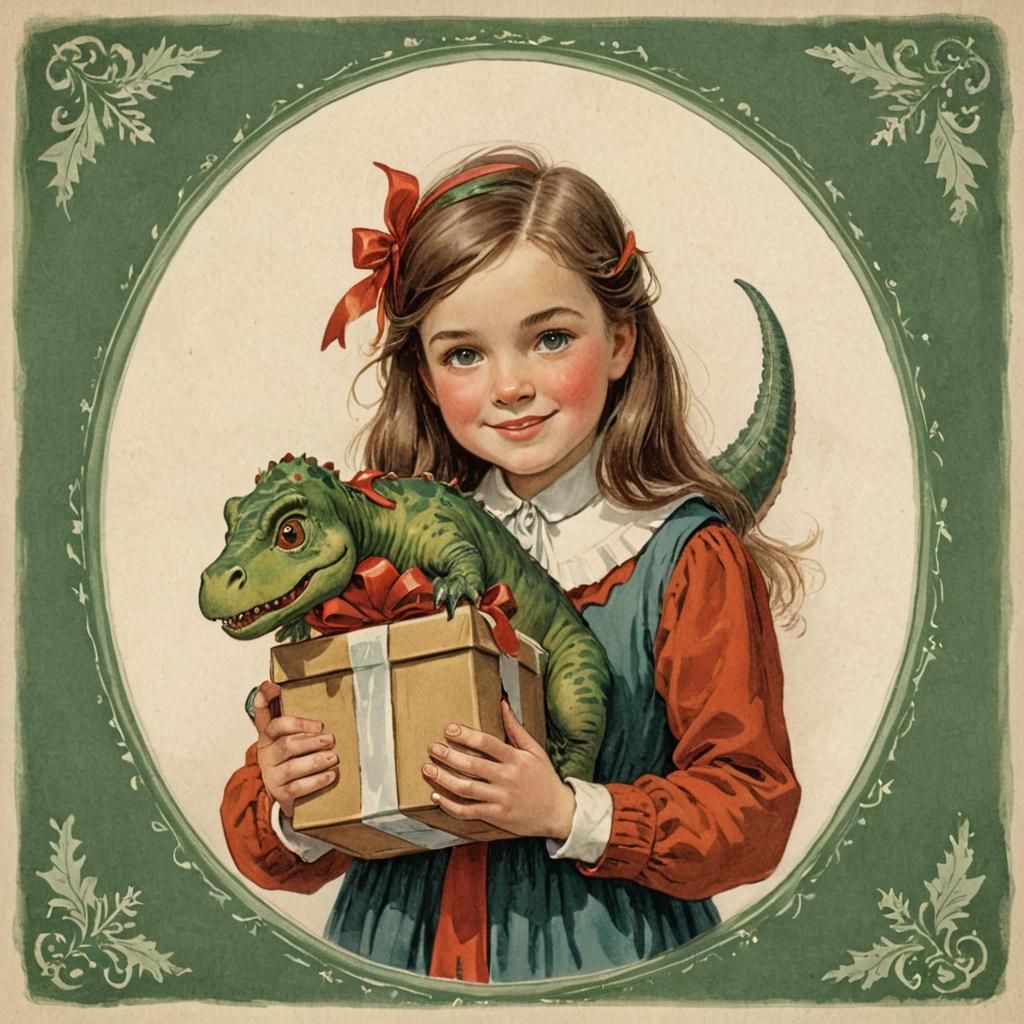 Merry Christmas Joy in a Victorian Winter Wonderland