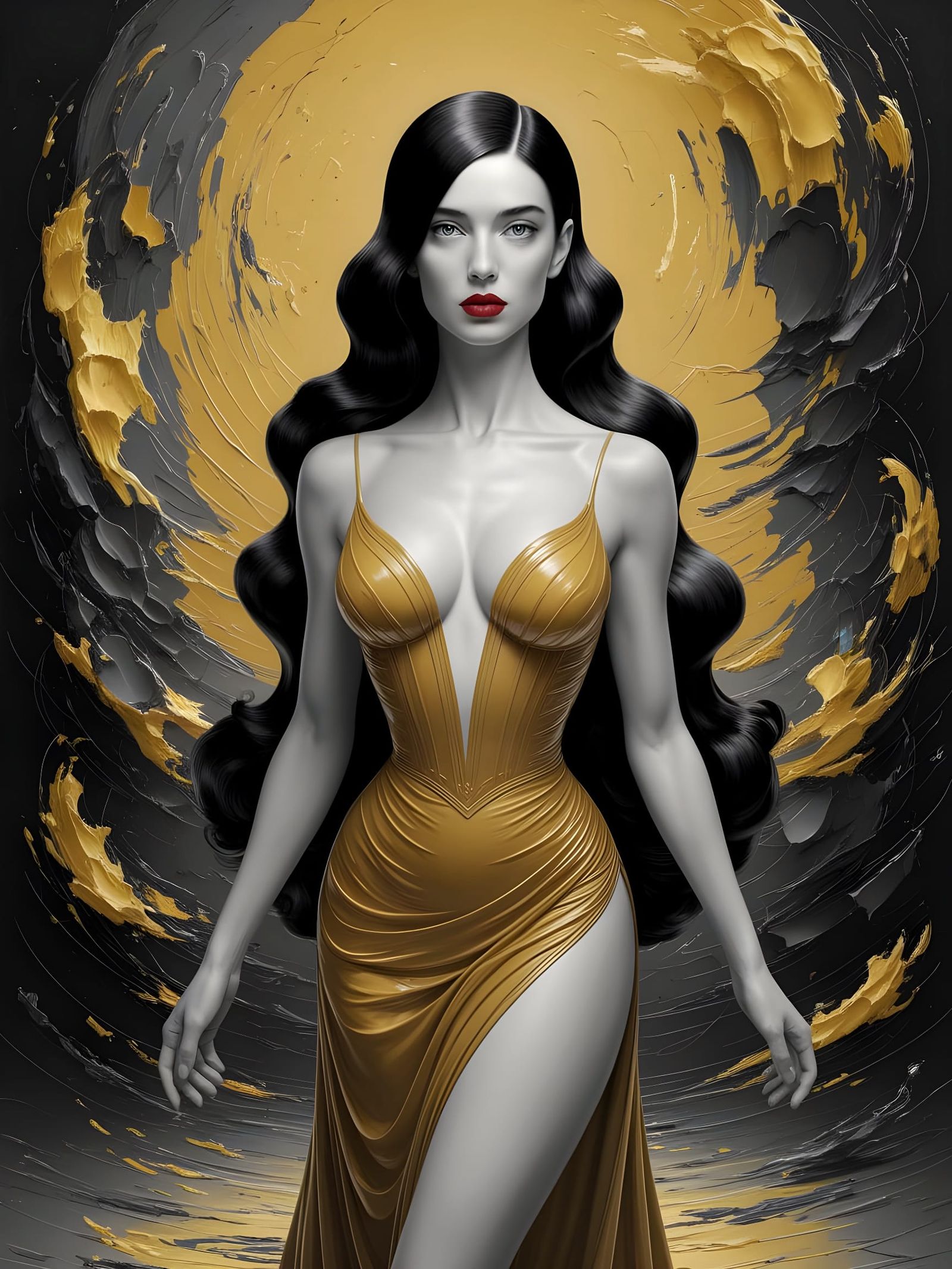 Modernist Abstraction with Italian Beauty