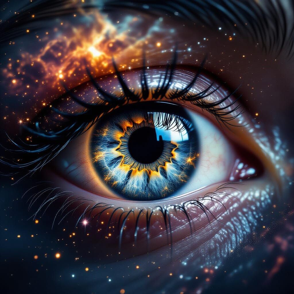 Cosmic Eye Iris Nebula