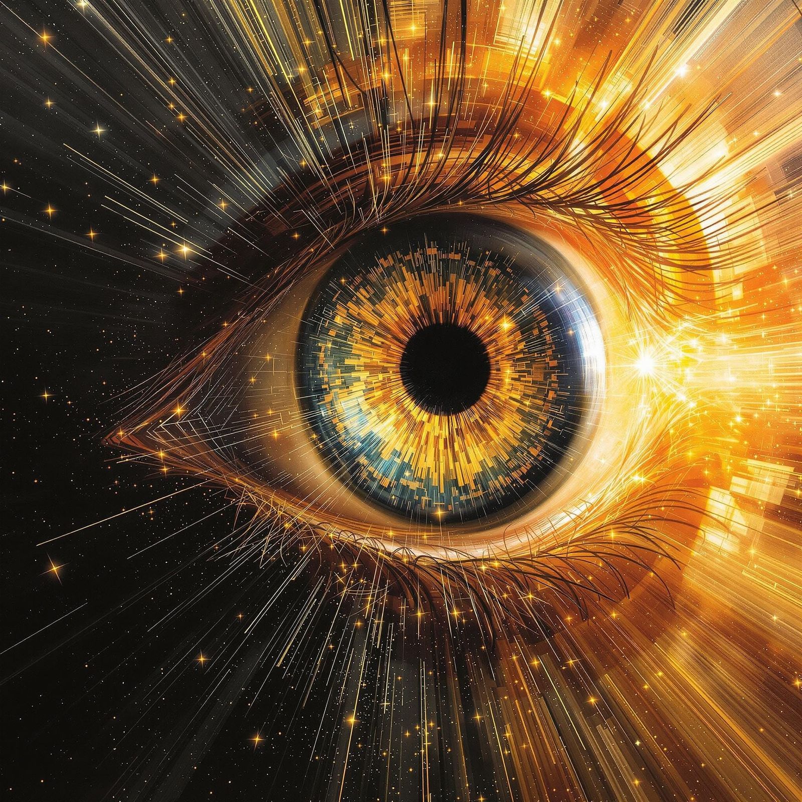 Solar Eye Blinks in Hadron Collider's Chromatic Shadow