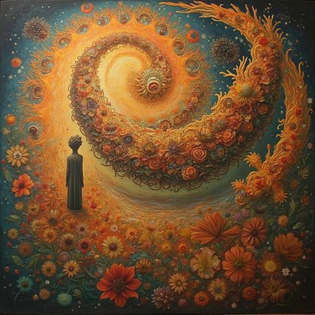 Allegorical Masterpiece Painting of Beauty and Truth