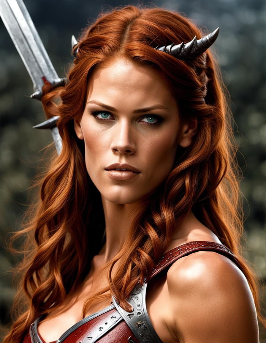 Red Sonja: A Cinematic Barbarian Warrior