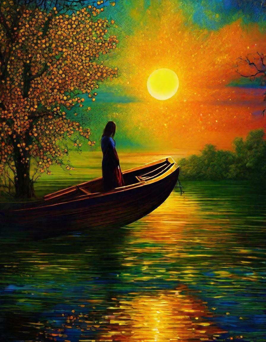 Psychedelic Girl with Kaleidoscope Eyes