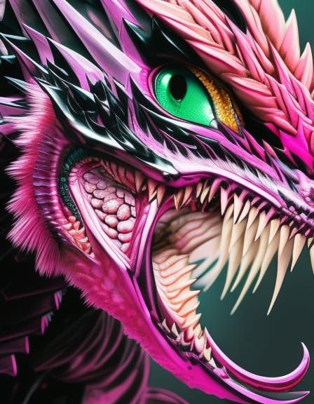 Pink Dragon Venom Symbiote