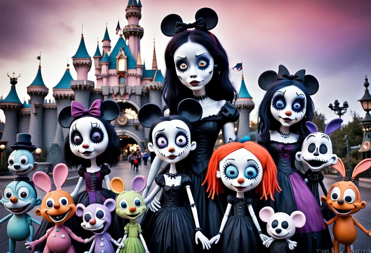 The Girls At Disneyland