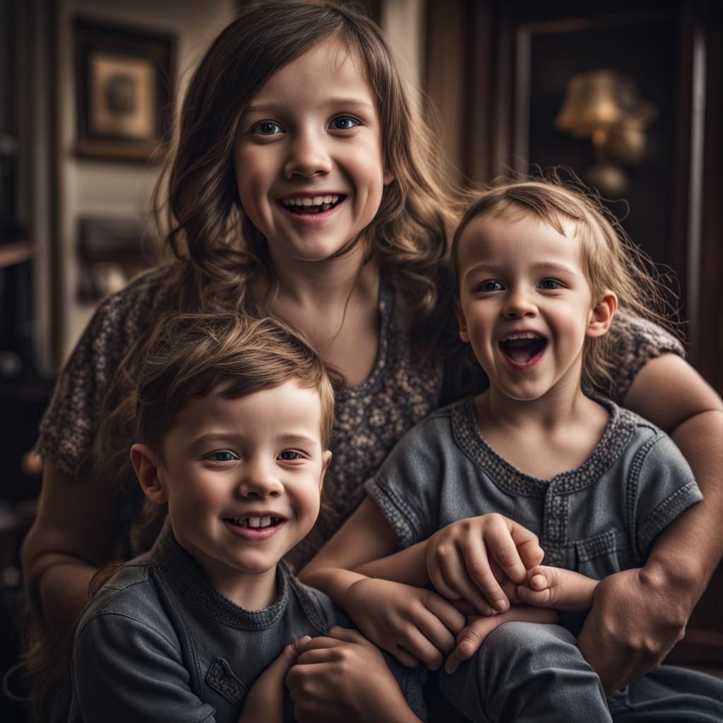 Joyful Family Journey with Rett Syndrome: HDR Image