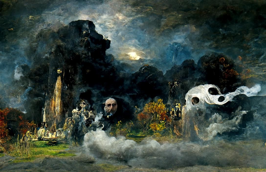Halloween Phantosmia: Ghostly Noses in Romantic Painting Sty...