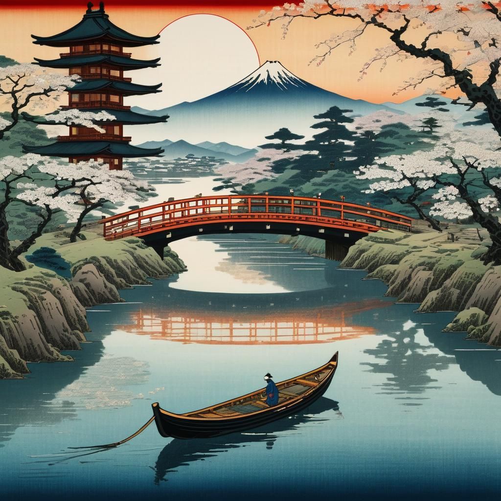 Down the Ukiyo-e River