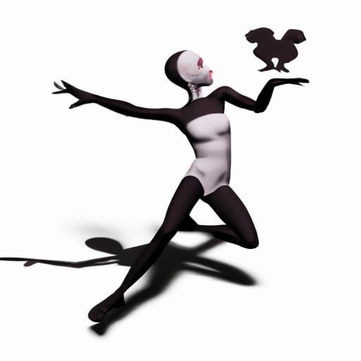 AI Generated Image of a Dancer