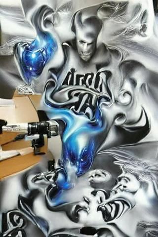 airbrush art