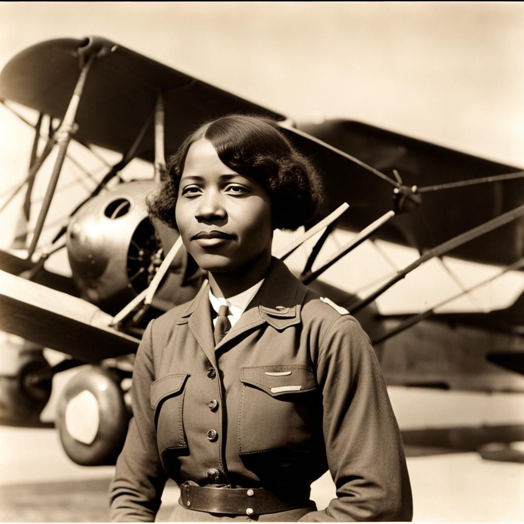 Bessie Coleman, Black Aviator, in the 1930s