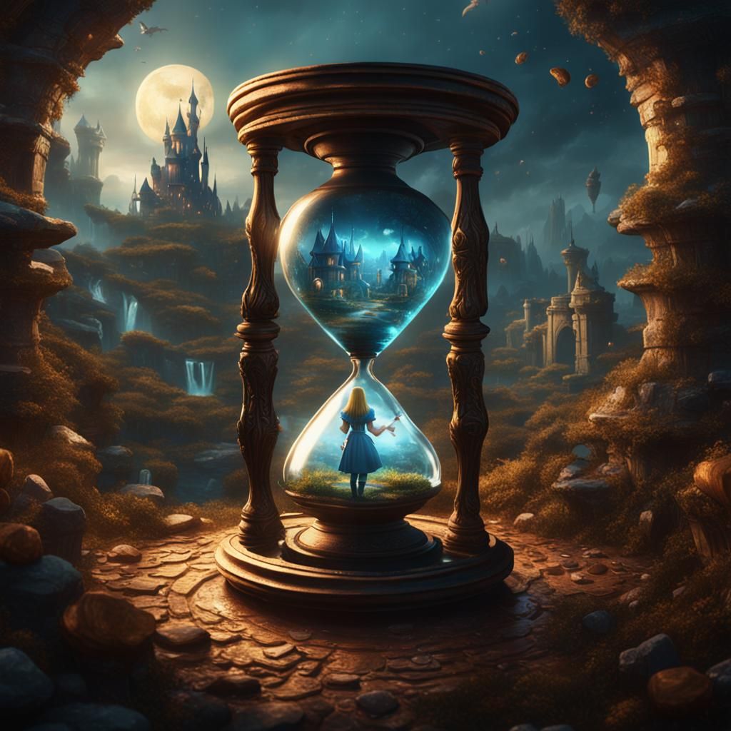 Alice and the Hourglass: Fantasy Concept Art