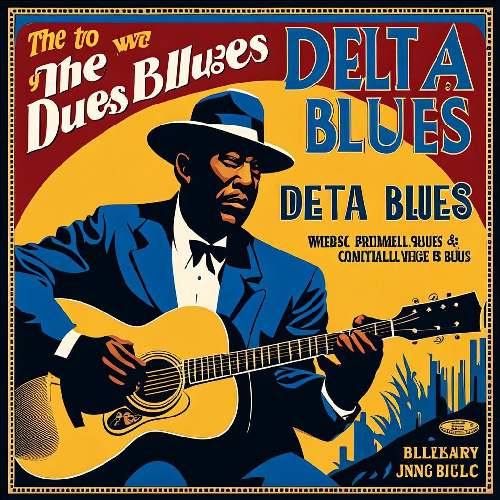 AI Interpretation of Delta Blues Music
