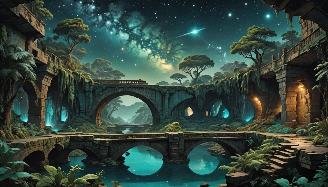 Vastness of Space on an Alien World