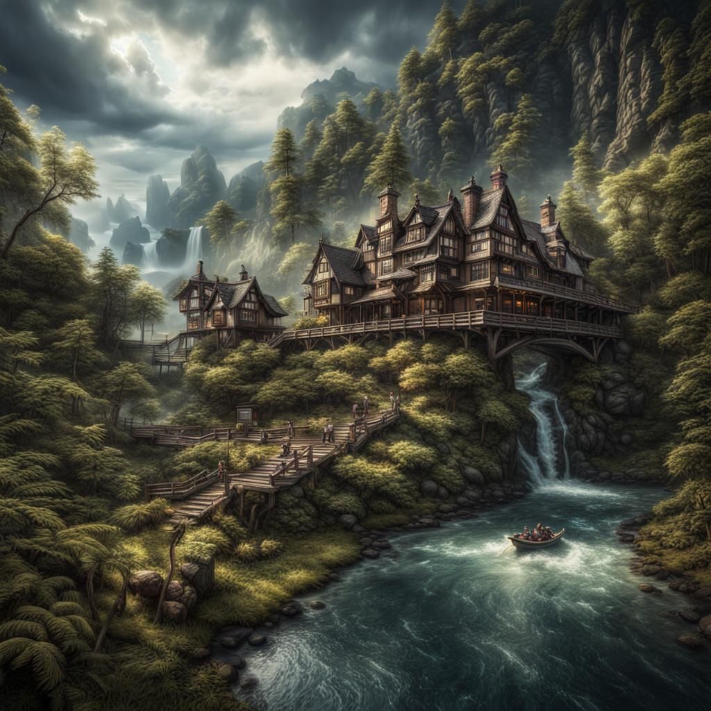 Hyperrealistic Digital Paradise: Adventure in HaniLand