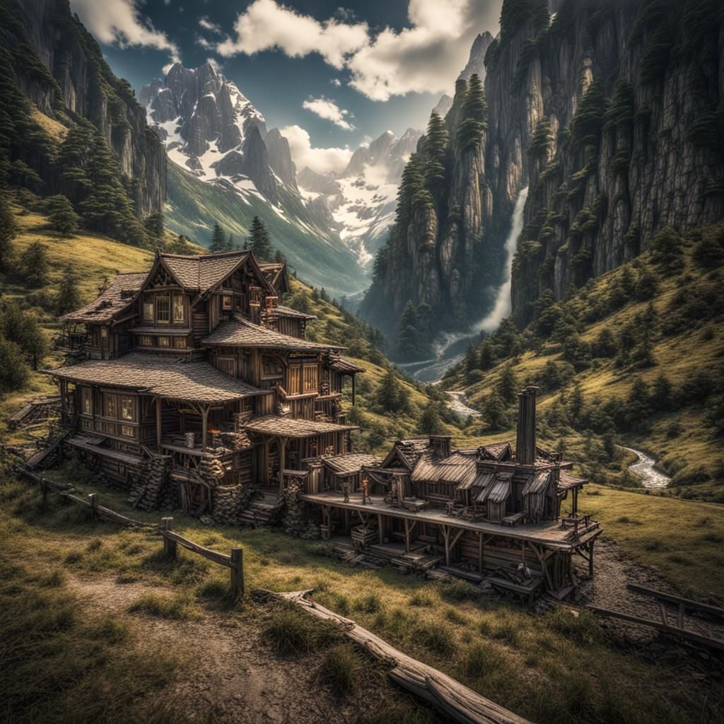 Hyperrealistic Digital Paradise: Adventure in HaniLand