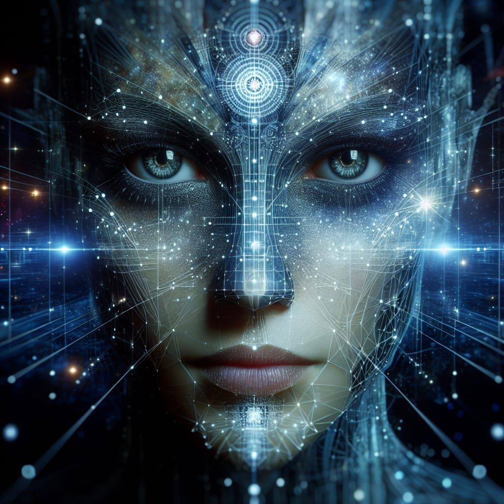 Expanding Consciousness in Hyperrealistic Style