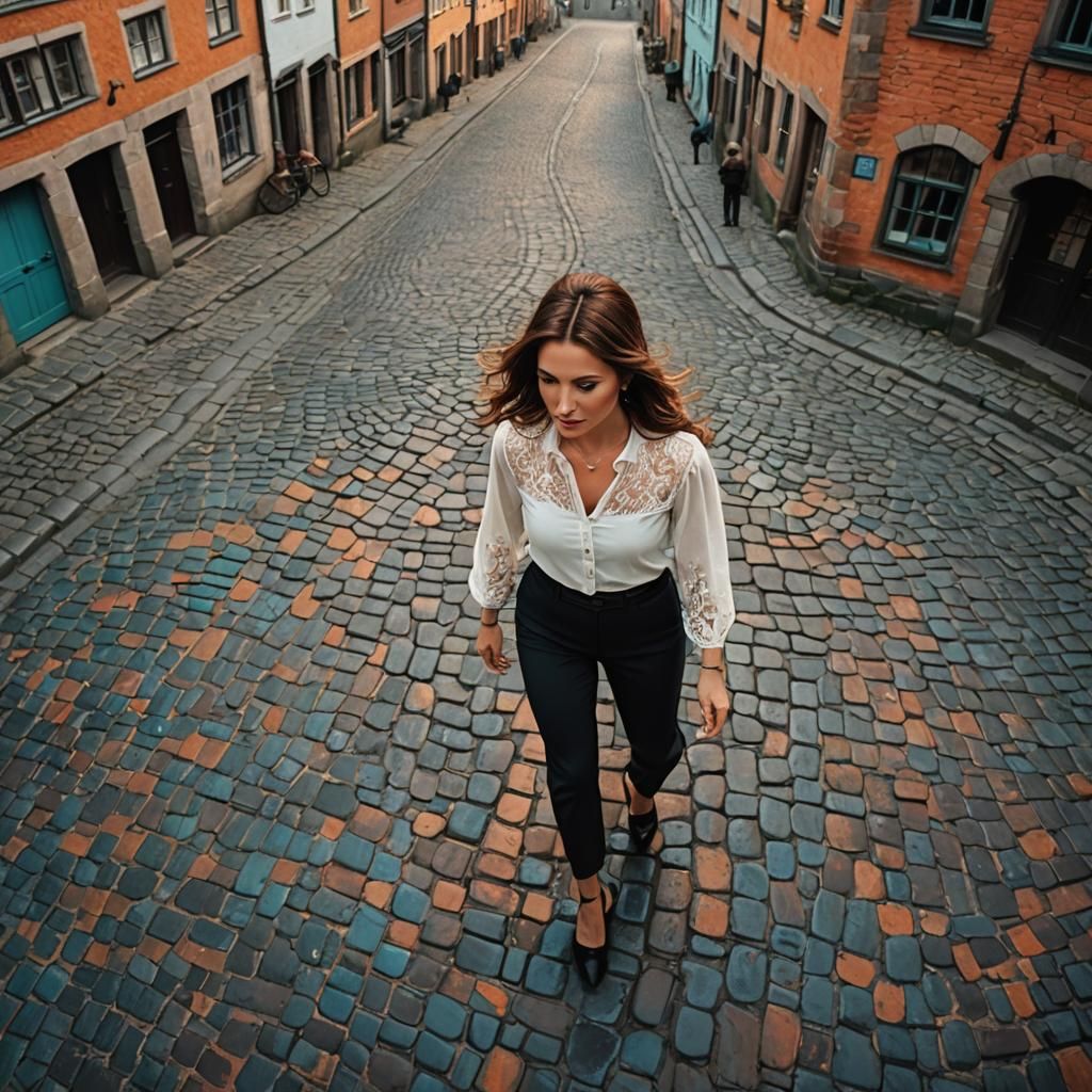 Danish Painter in Ribe: Fantasy Concept Art