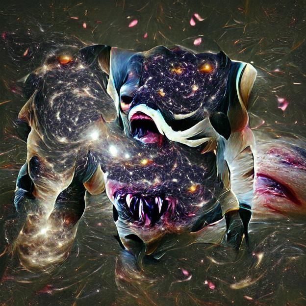 Galactic Devourer: A Cosmic Consumption
