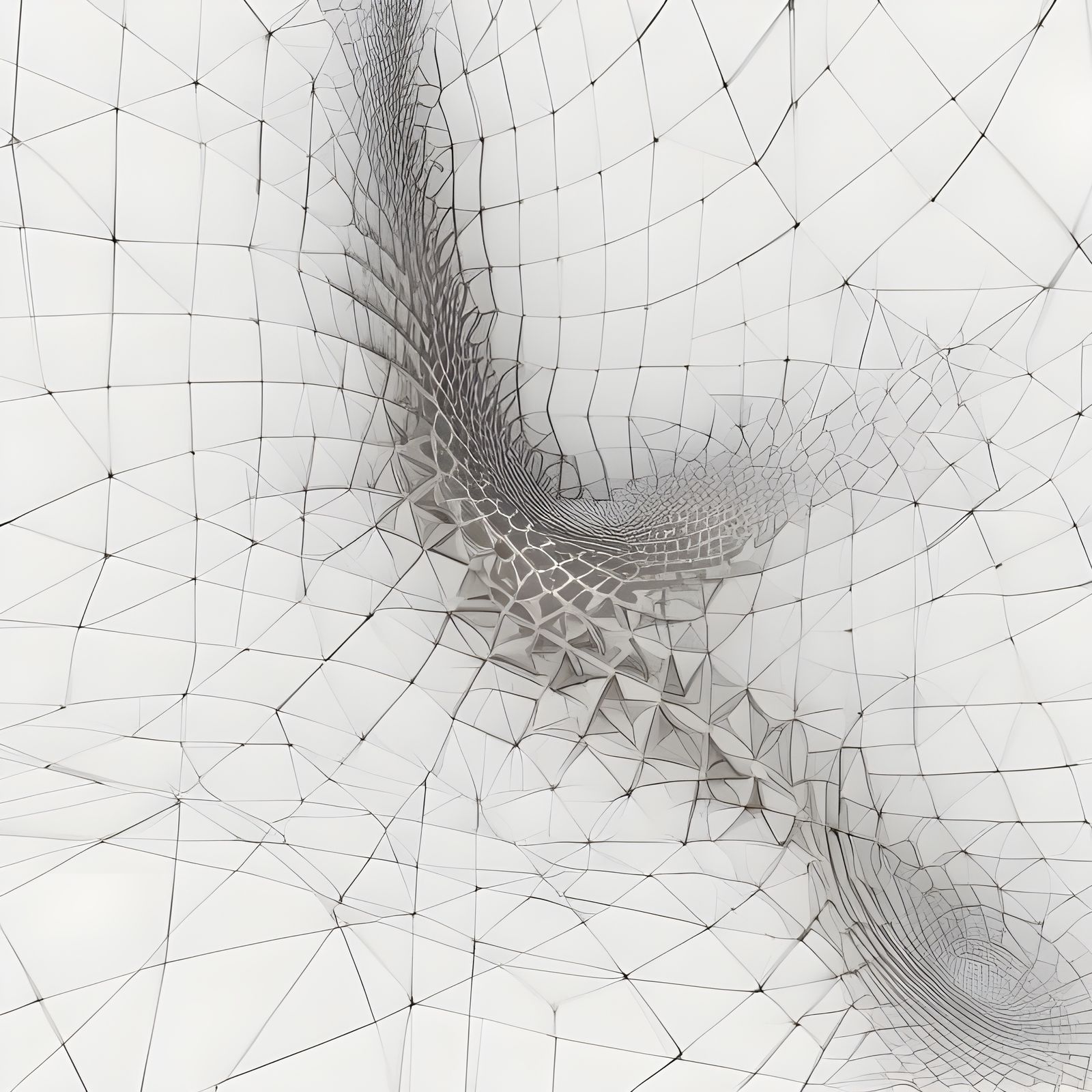 Complex 3D Fractal Topology in Hyperrealism