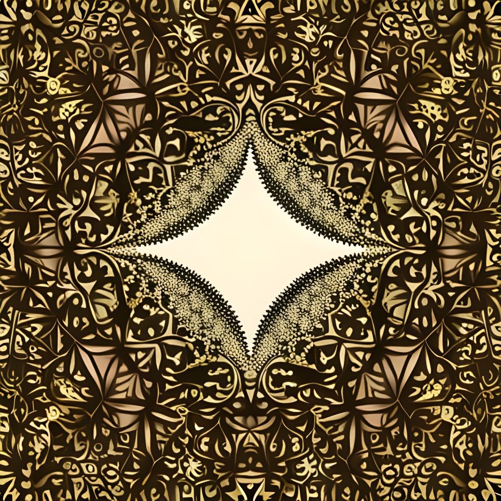 Geometric Sand Dune Pattern in Digital Illustration
