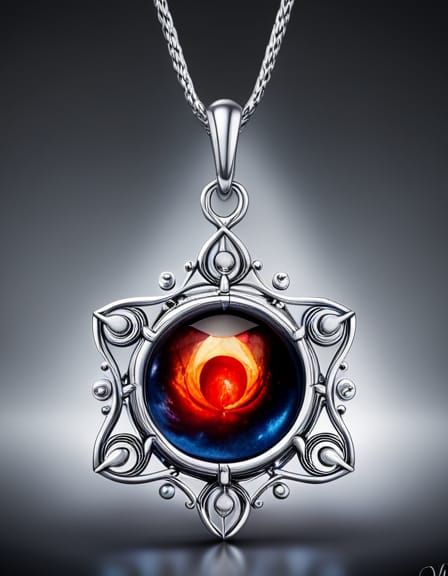 Necklace "The eye"