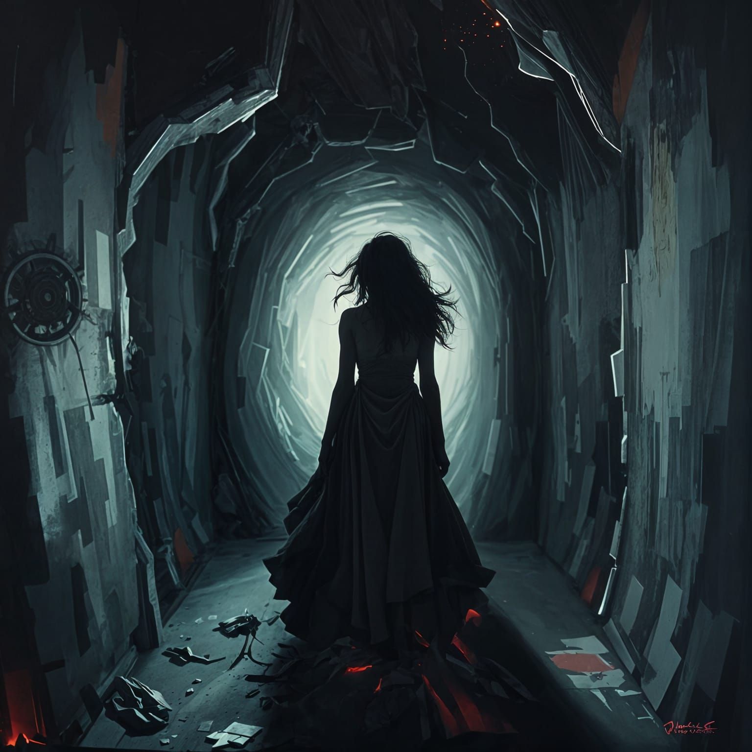 Fractured Soul in Turmoil