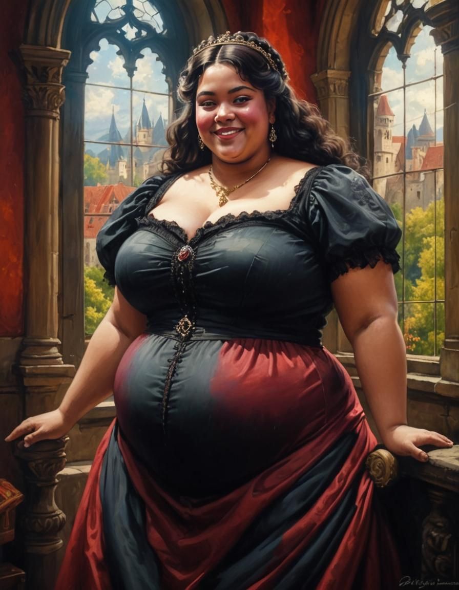 BBW Victorian Lady 2