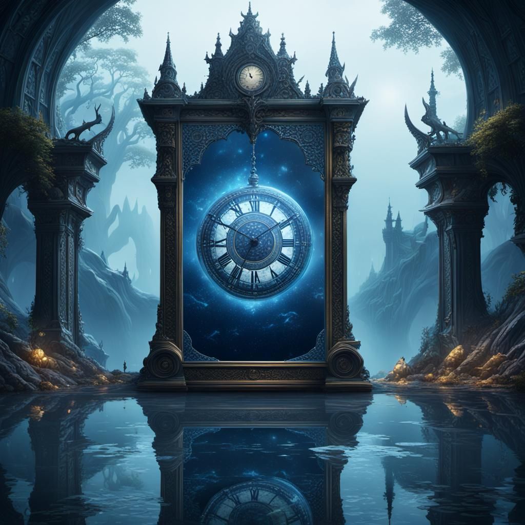 The misty mirror of time