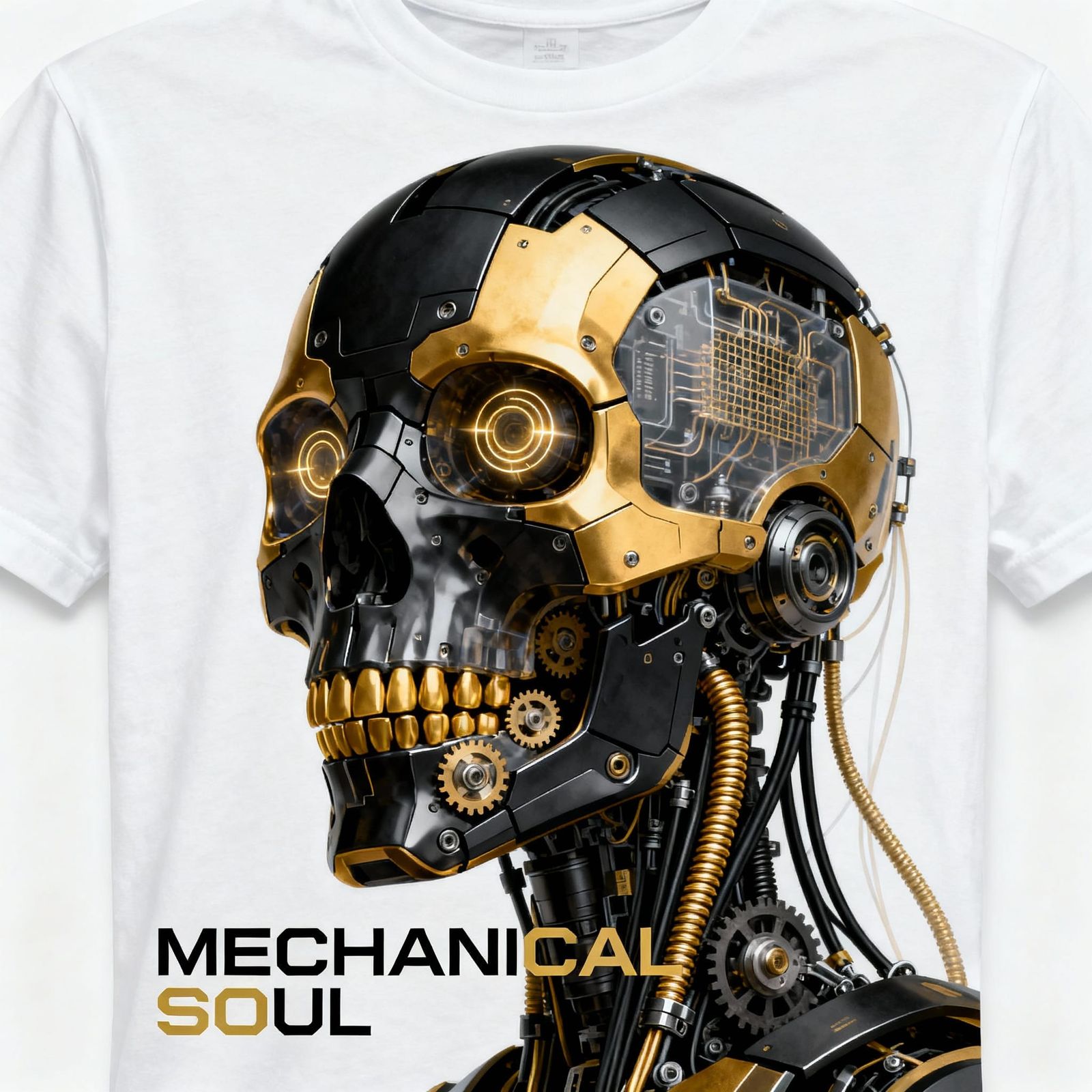 Biomechanical Skull: Fusion of Anatomy and Machinery