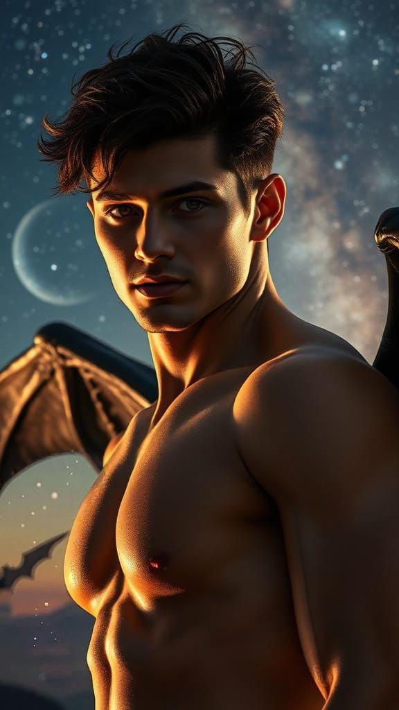 Majestic Night Court Lord in Twilight Grandeur