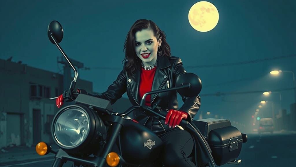 Vampire Rocker Lady (2)