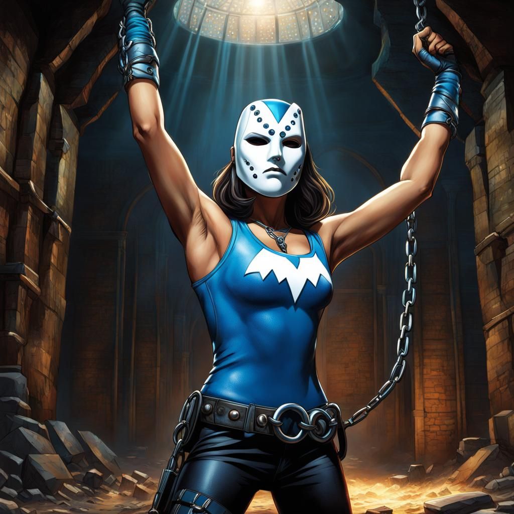 Ice Pick, cryomancer anti-hero, captured