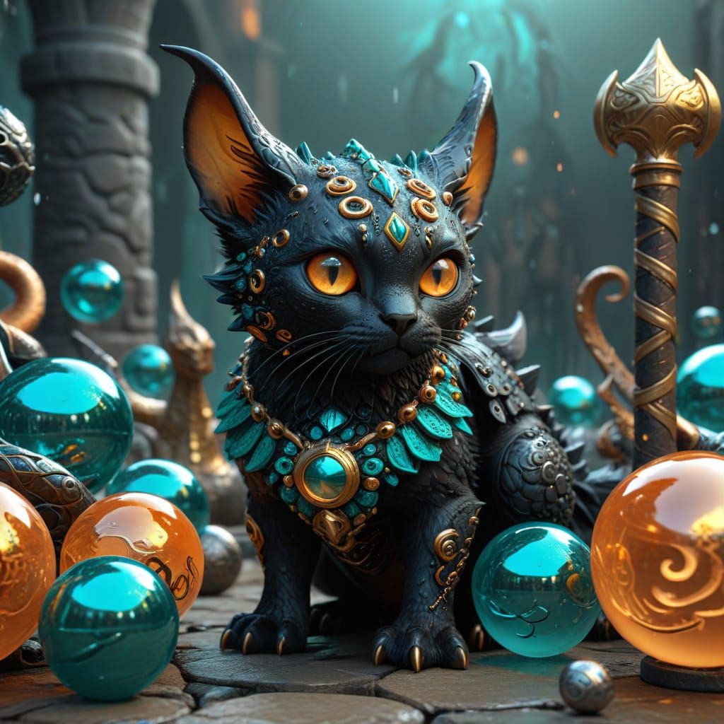 Epic Hyperrealistic Scene of a Humanoid with Tentacles and M...