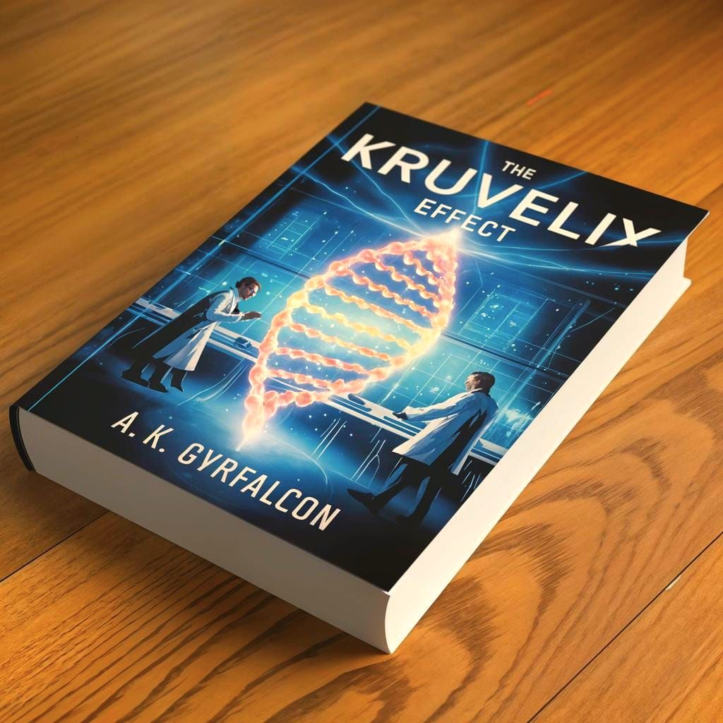 Sci-Fi Paperback "The Kruvelix Effect" by A. K. Gyrfalcon