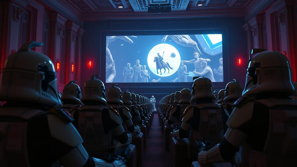 Epic Clone Trooper Cinema: A Cinematic Masterpiece in 8k Res...