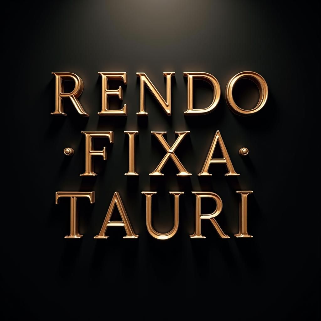 Elegant Tech: Renda Fixa Tauri in Gold