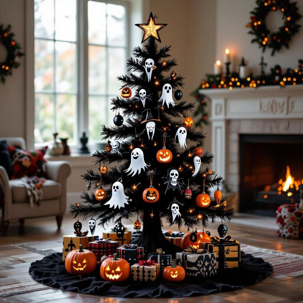 Bauhaus Blend Halloween and Christmas Tree